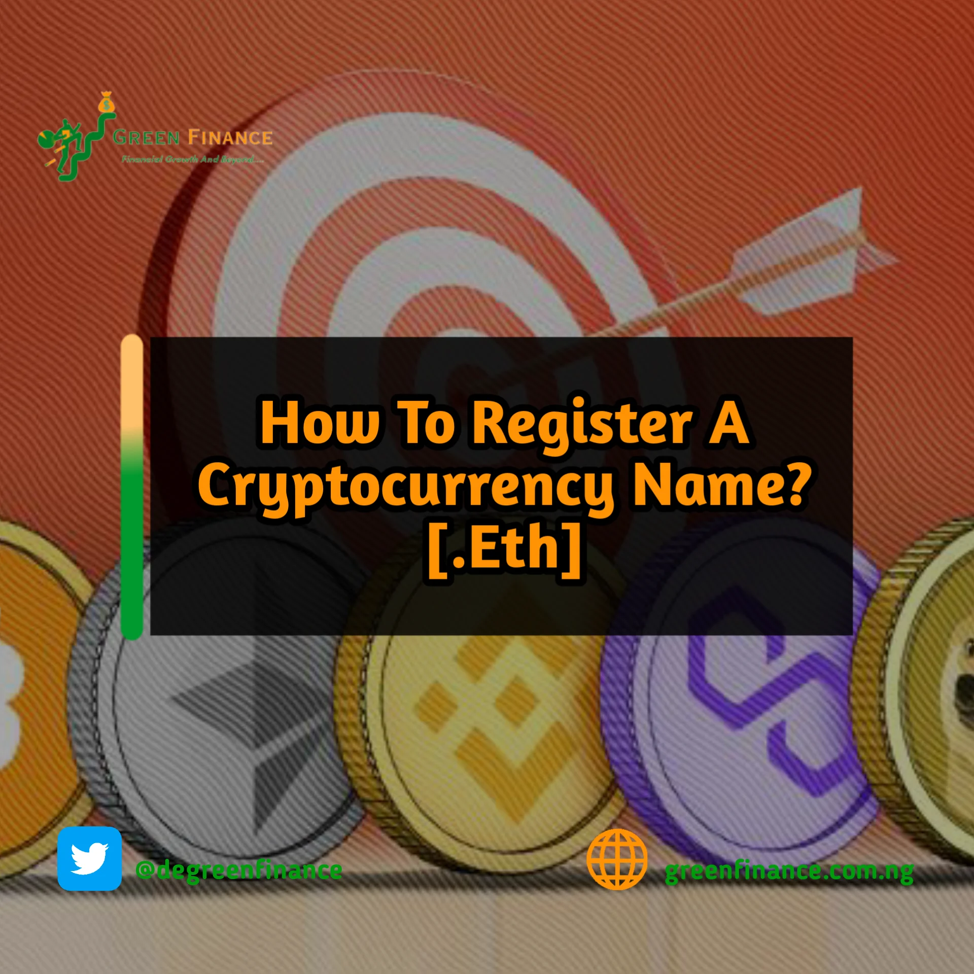 Cryptocurrency name How to register a cryptocurrency name Ethereum service name